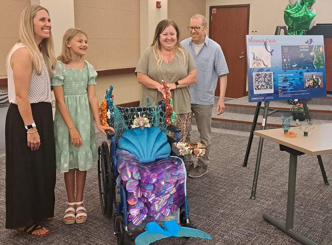 Mermaid Chair brought to life 1