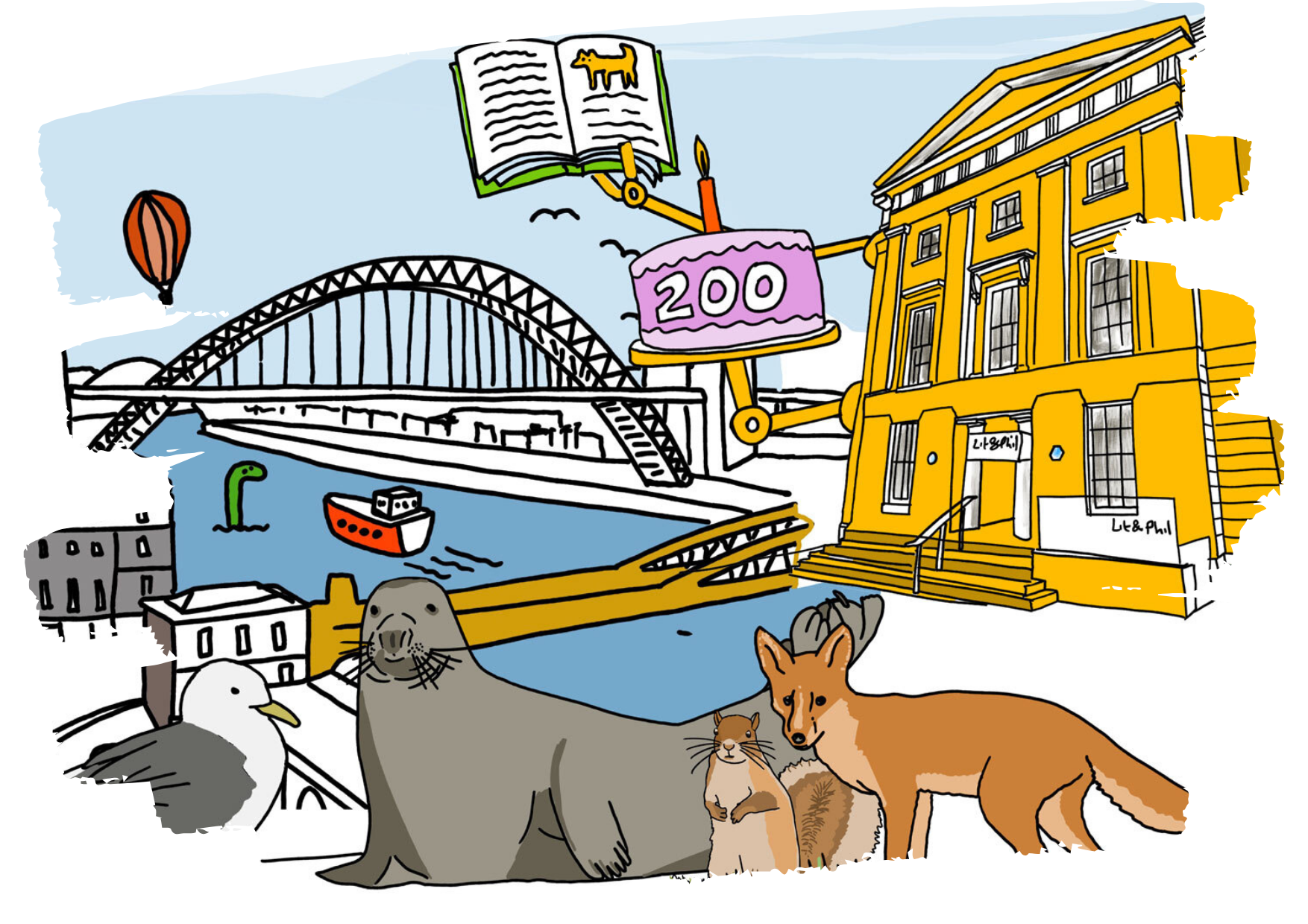 Illustration of Newcastle