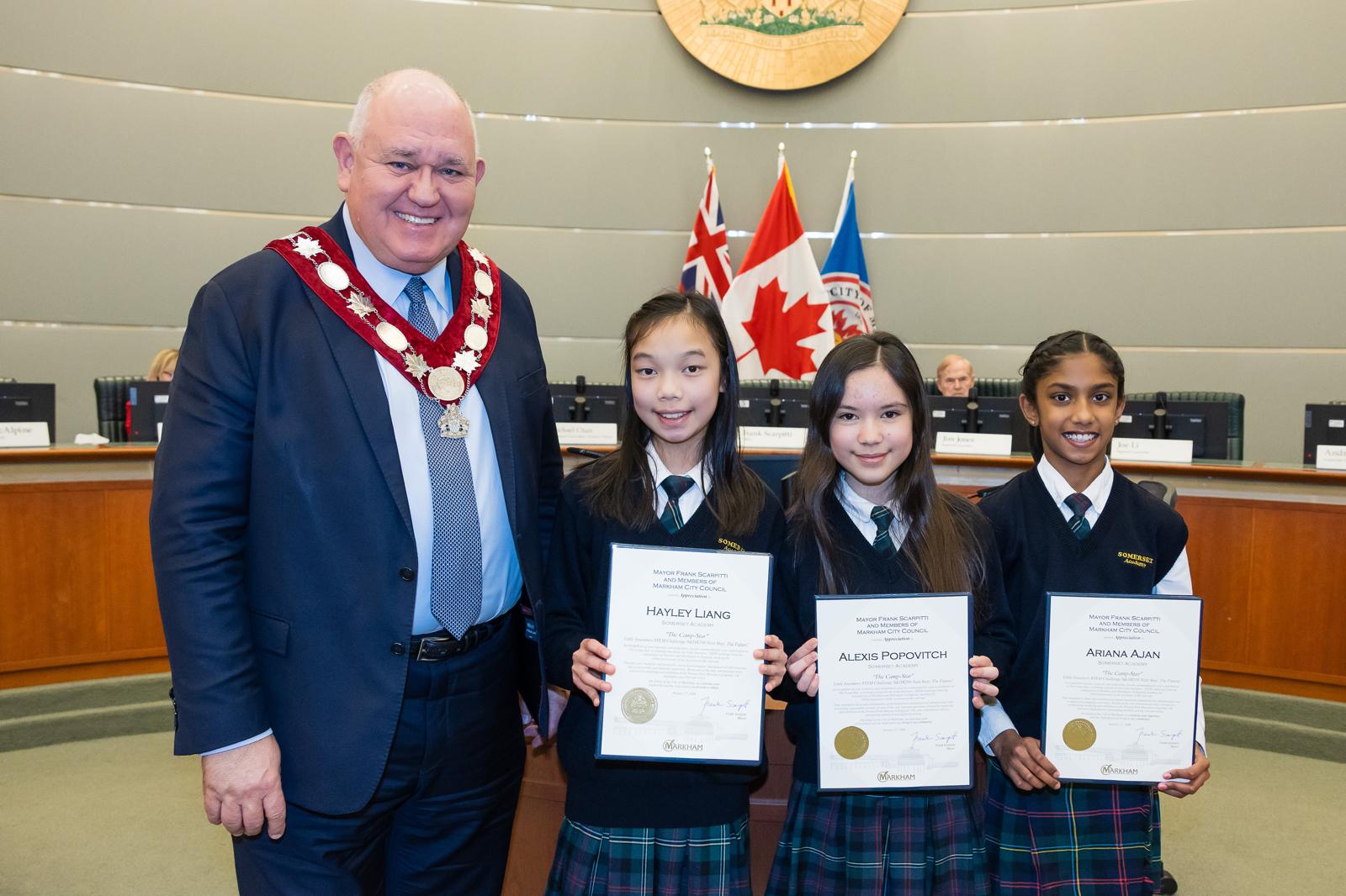 People at the exhibition