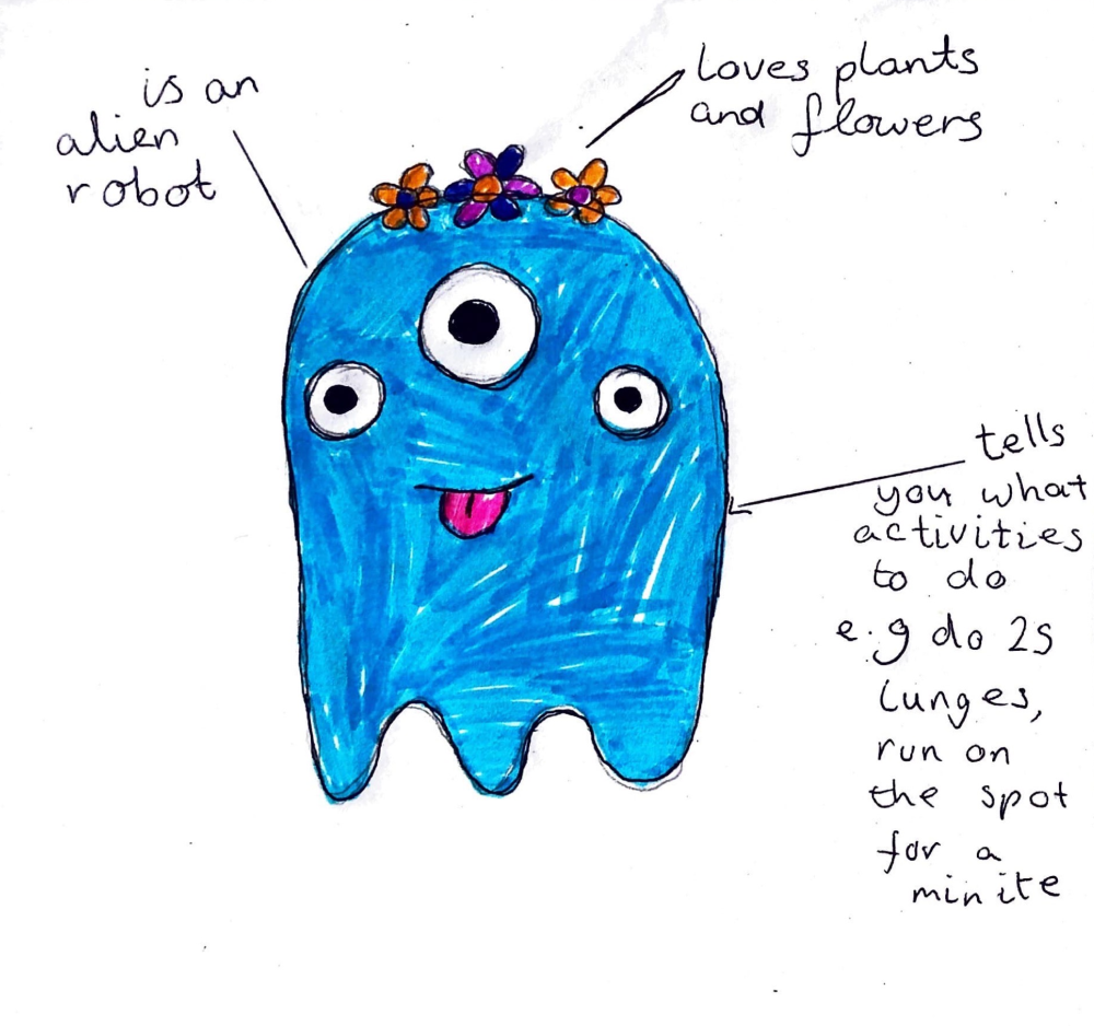 Alien bot : Little Inventors