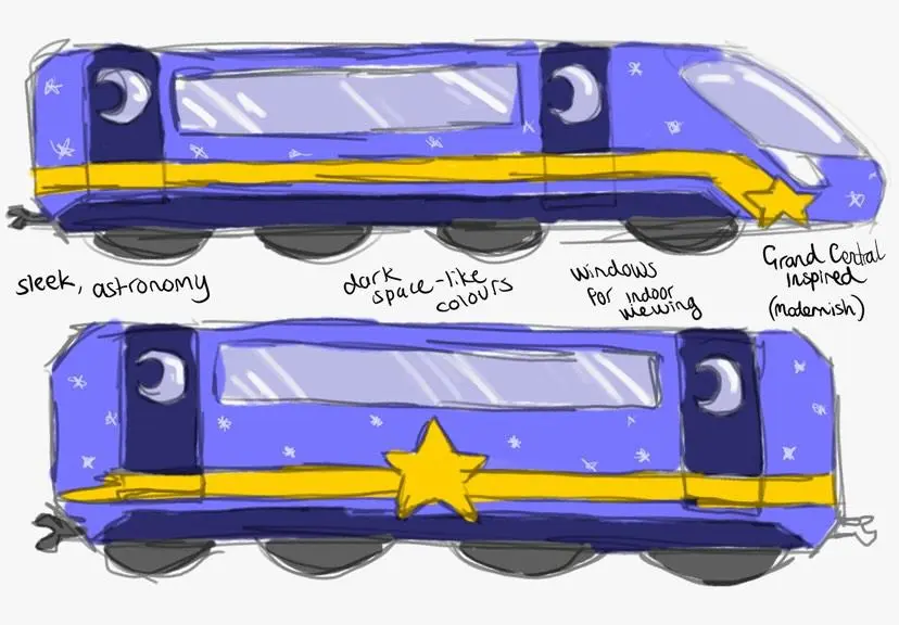 People at the exhibition