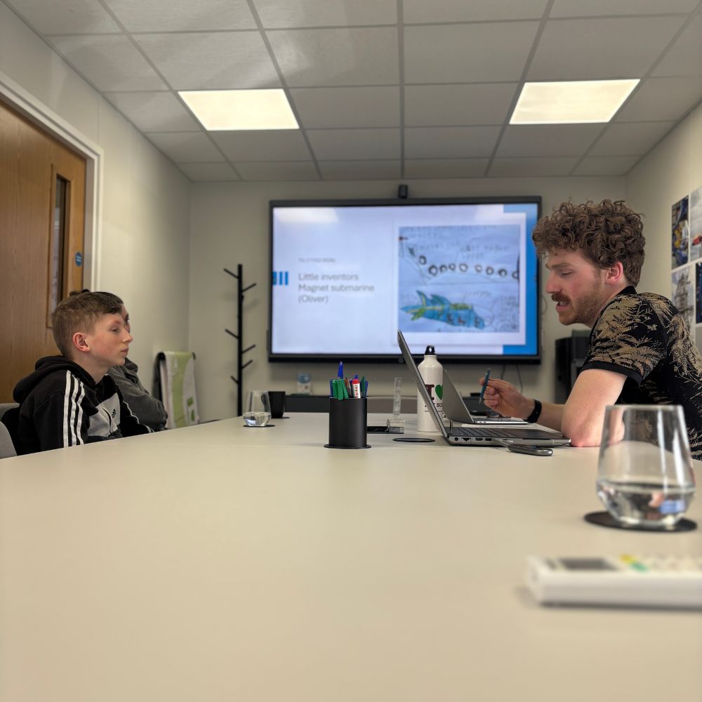 Oliver and Tom at Osbit