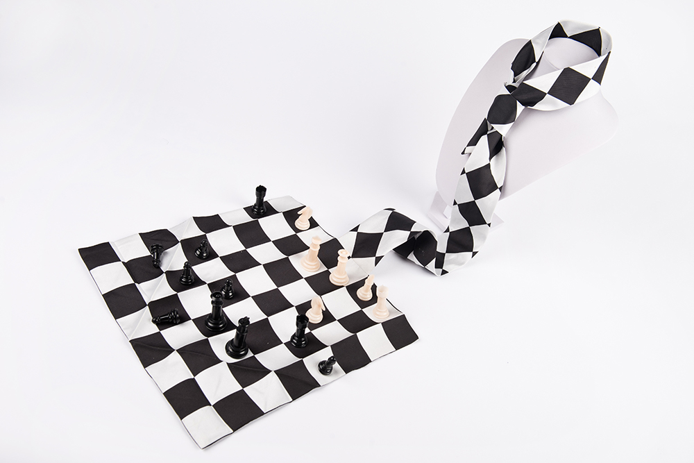 Chess board tie Little Inventors