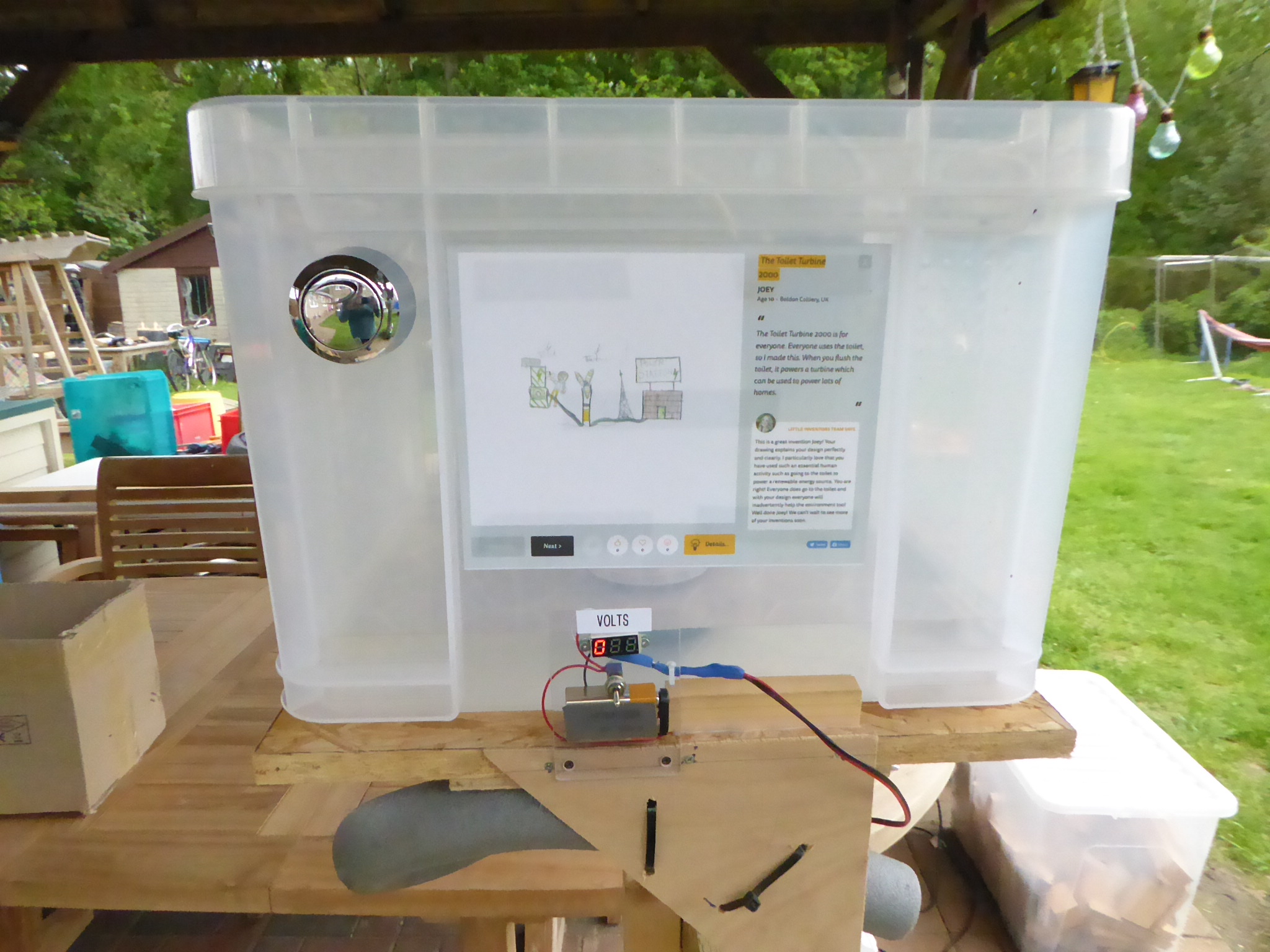 toilet turbine made real 2