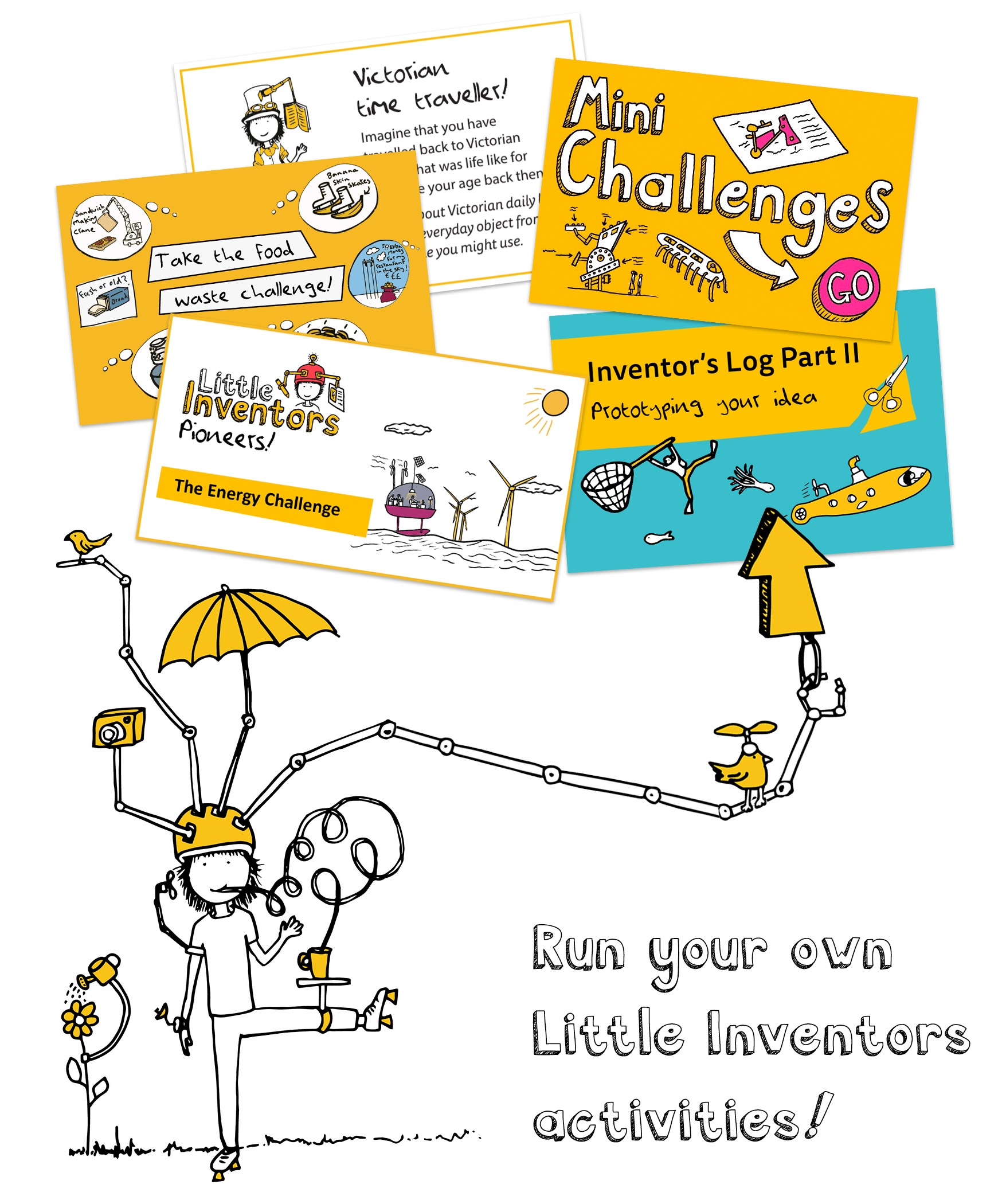 Run your own Little Inventors activities!